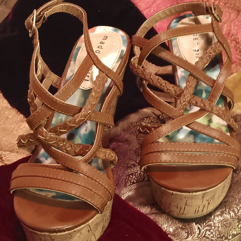 STRAPPY WEDGE SHOES LADIES